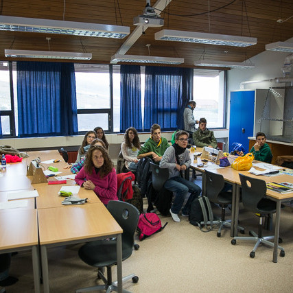 Comeníus ljósmyndun með Þórhalli