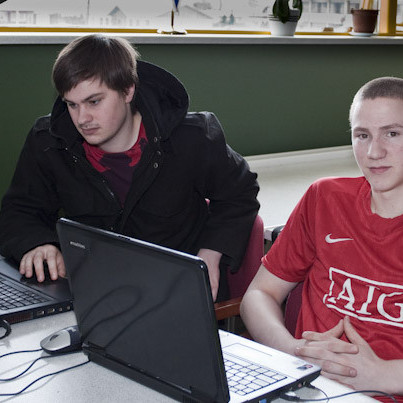 Í fjarnámssetrinu Ólafsfirði