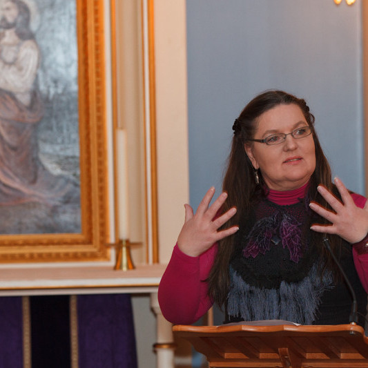 Lára Stefánsdóttir mynd GK