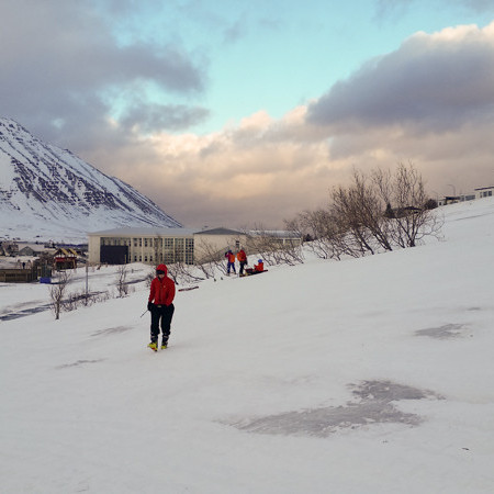 Fjallaskíðalota mynd Tómas Einarsson