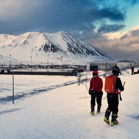 Fjallaskíðalota mynd Tómas Einarsson