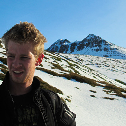 Fjallganga yfir Fossabrekkur mynd Óliver