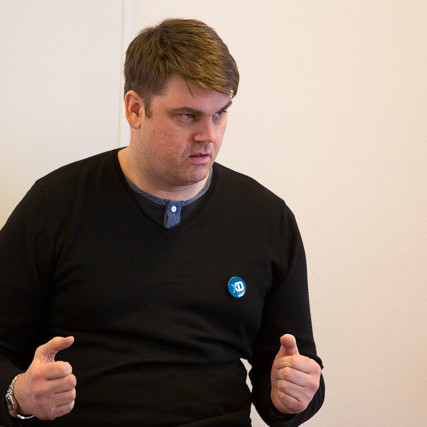 Bergur Þorri Benjamínsson mynd GK