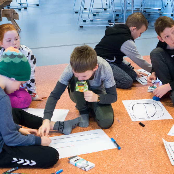 Nemendur þriðja bekkjar í Grunnskóla Fjallabyggðar