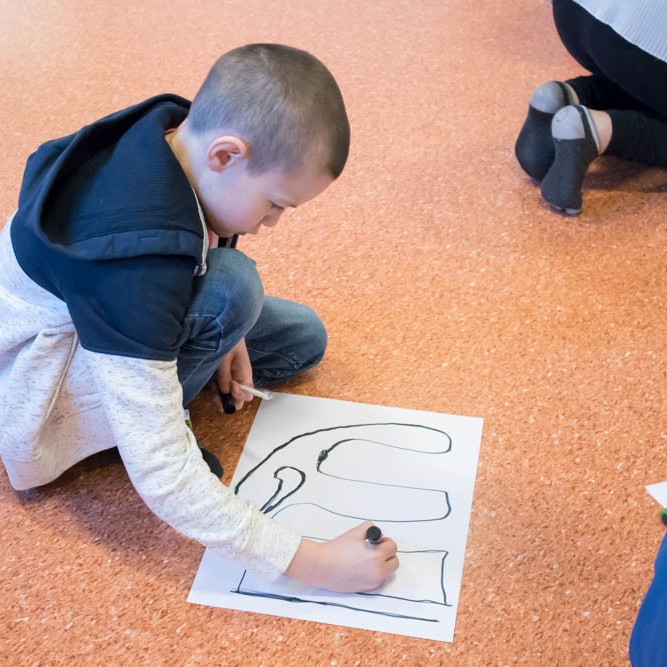 Nemendur þriðja bekkjar í Grunnskóla Fjallabyggðar