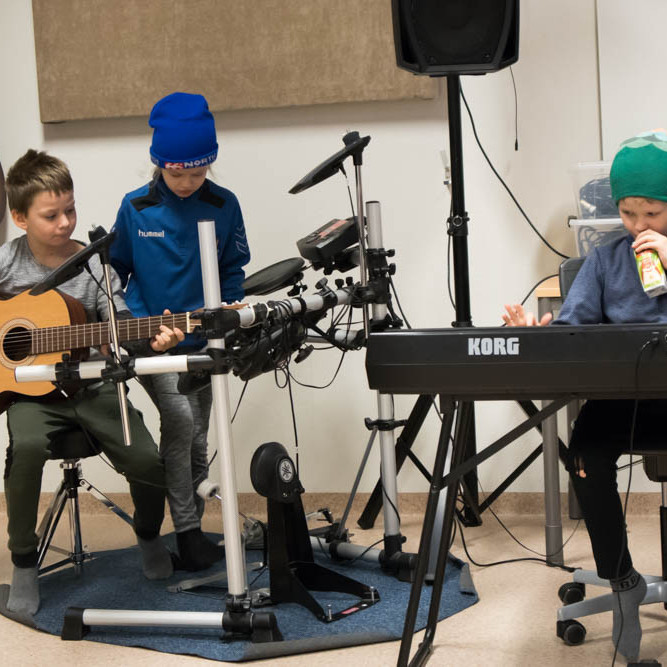 Nemendur þriðja bekkjar í Grunnskóla Fjallabyggðar