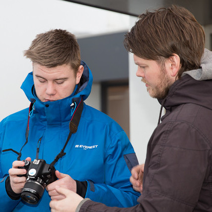Guðmundur og Bergþór mynd GK