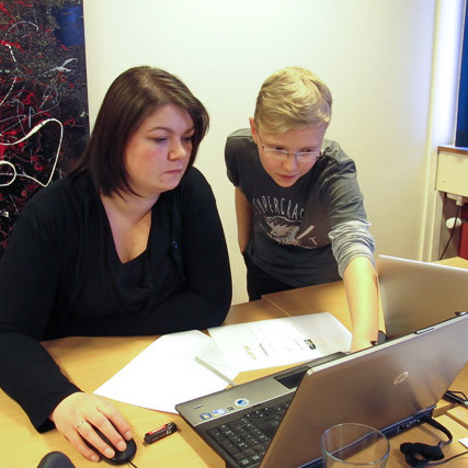 Agnes og Arnór mynd HF