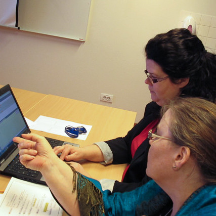 Inga og Byrgitta mynd HF