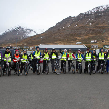 Reiðhjólaferð mynd GK