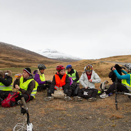 Reiðhjólaferð mynd GK