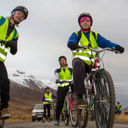 Reiðhjólaferð mynd GK