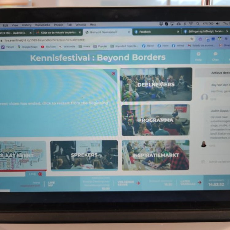 Kynning í Hollandi mynd Ida Semey