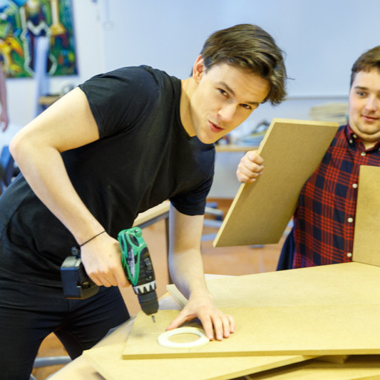 Leikfangasmíði mynd GK