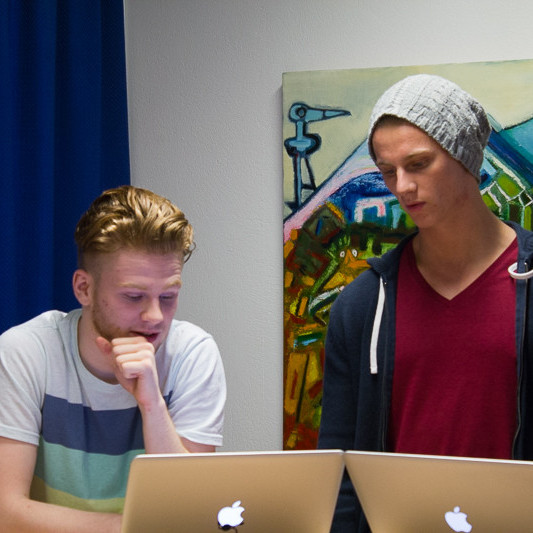 Hermann og Sæþór mynd HF