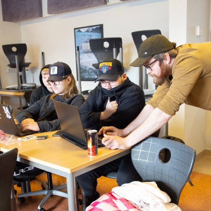 Miðannarvika FabLab mynd GK