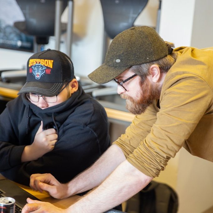 Miðannarvika FabLab mynd GK