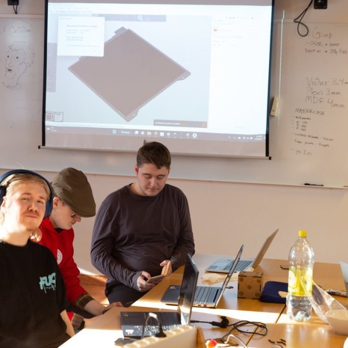 Miðannarvika FabLab mynd GK