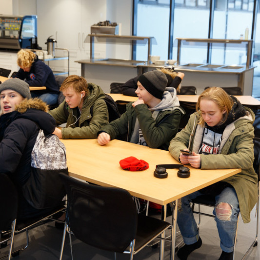 Nemendur grunnskólans yrkja í MTR