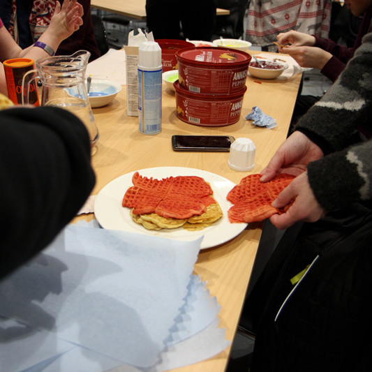 Piparkökur og vöfflur