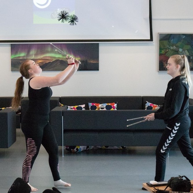 Sirkuslistir í miðannarviku vor 2019