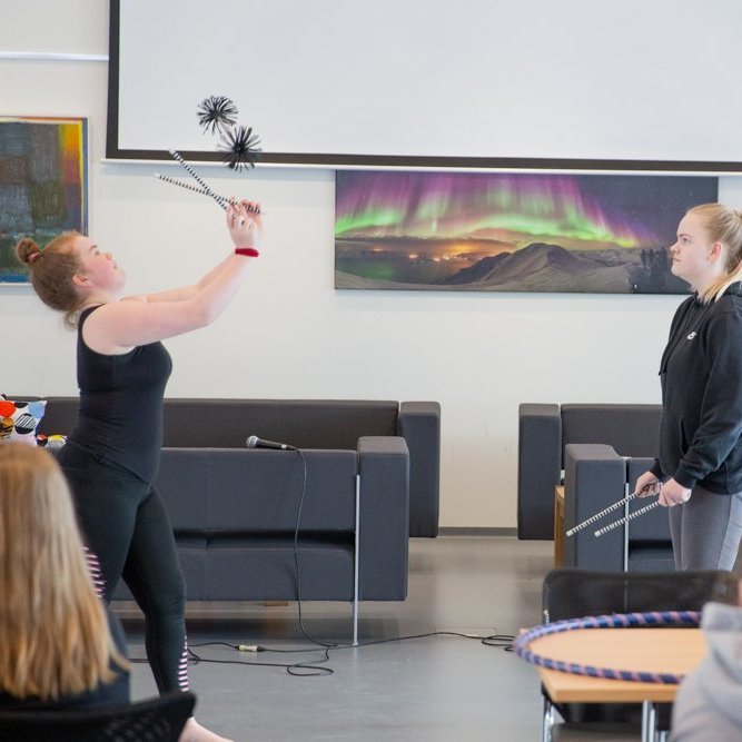 Sirkuslistir í miðannarviku vor 2019