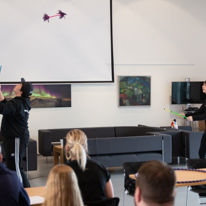 Sirkuslistir í miðannarviku vor 2019