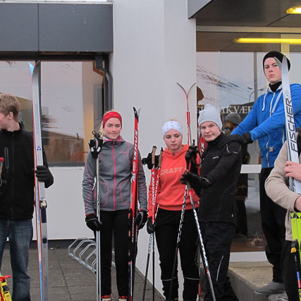 Skíðaferð mynd Ásdís