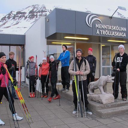 Skíðaferð mynd Ásdís