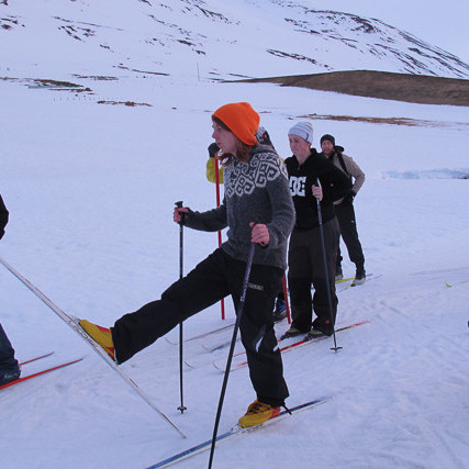 Skíðaferð mynd Ásdís