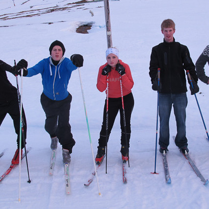 Skíðaferð mynd Ásdís