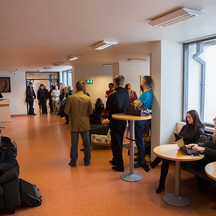 Skólafundur mynd GK