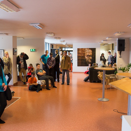 Skólafundur mynd GK