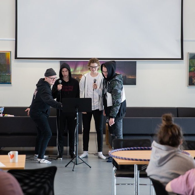 Tónlistaráfangi í miðannarviku vor 2019