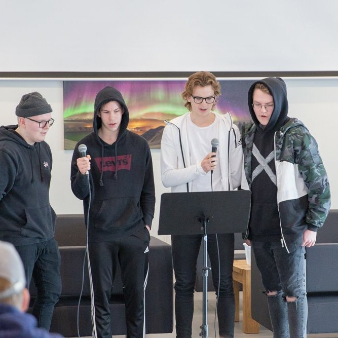 Tónlistaráfangi í miðannarviku vor 2019