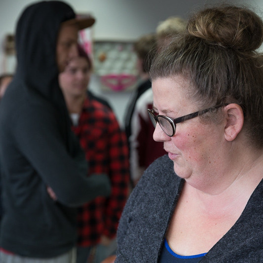 Úrgangslist í miðannarviku mynd Gísli