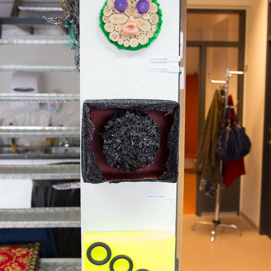 Úrgangslist í miðannarviku mynd Gísli