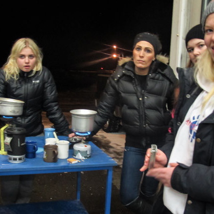 Kakó eftir göngutúrinn mynd Ásdís