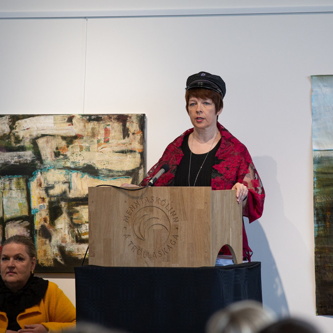 Útskrift vor 2018 mynd GK