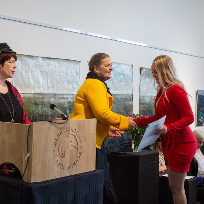 Útskrift vor 2018 mynd GK