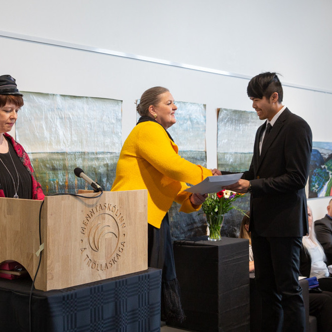 Útskrift vor 2018 mynd GK