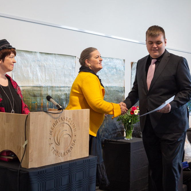 Útskrift vor 2018 mynd GK