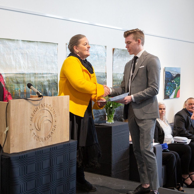 Útskrift vor 2018 mynd GK