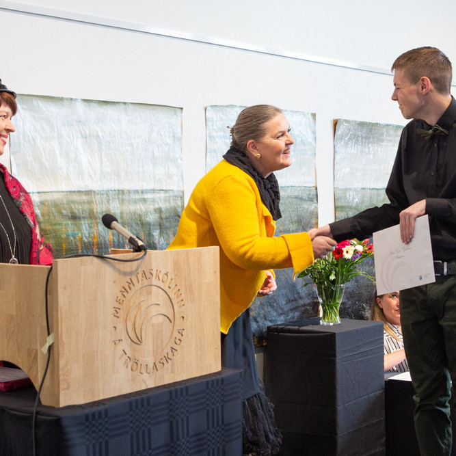 Útskrift vor 2018 mynd GK