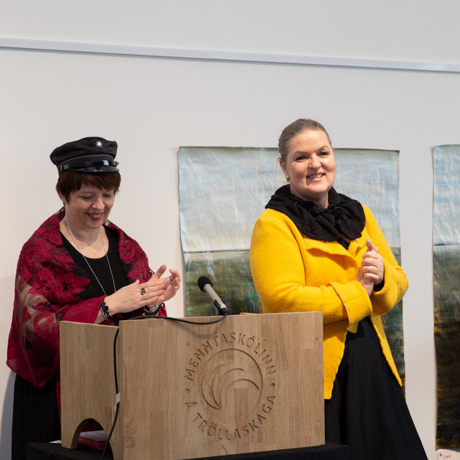 Útskrift vor 2018 mynd GK