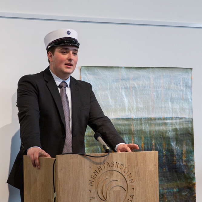 Útskrift vor 2018 mynd GK