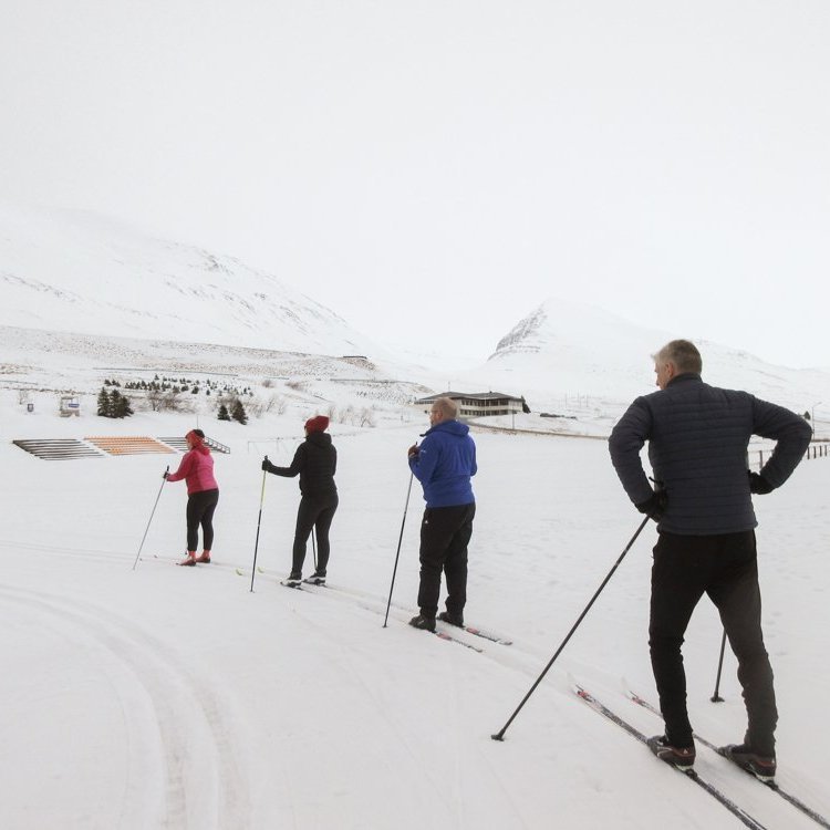 Kennarar á skíðum 1