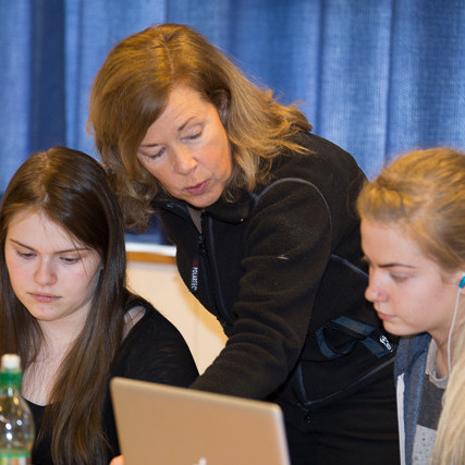 Selma Dögg í heimsókn mynd GK