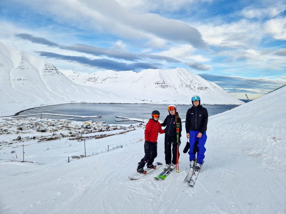 Skíðadagur mynd ÞH