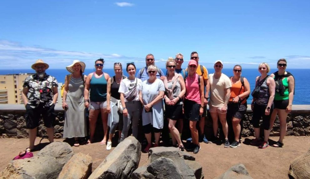Kennarar MTR á námskeiði á Tenerife sl. sumar.